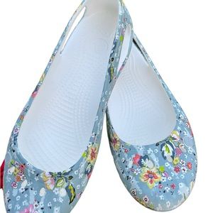 Crocs Vera Bradley Kadee Flat Limited Edition Women's Floral 206696 Sz 10 W